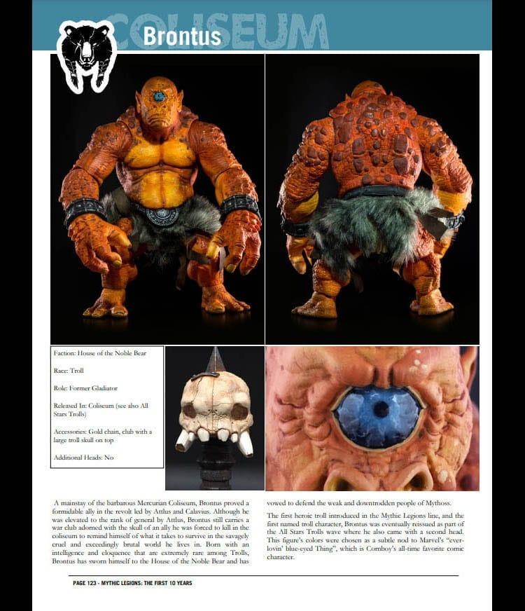 Mythic Legions: The First 10 Year Book Hardcover Four Horsemen Toy Design