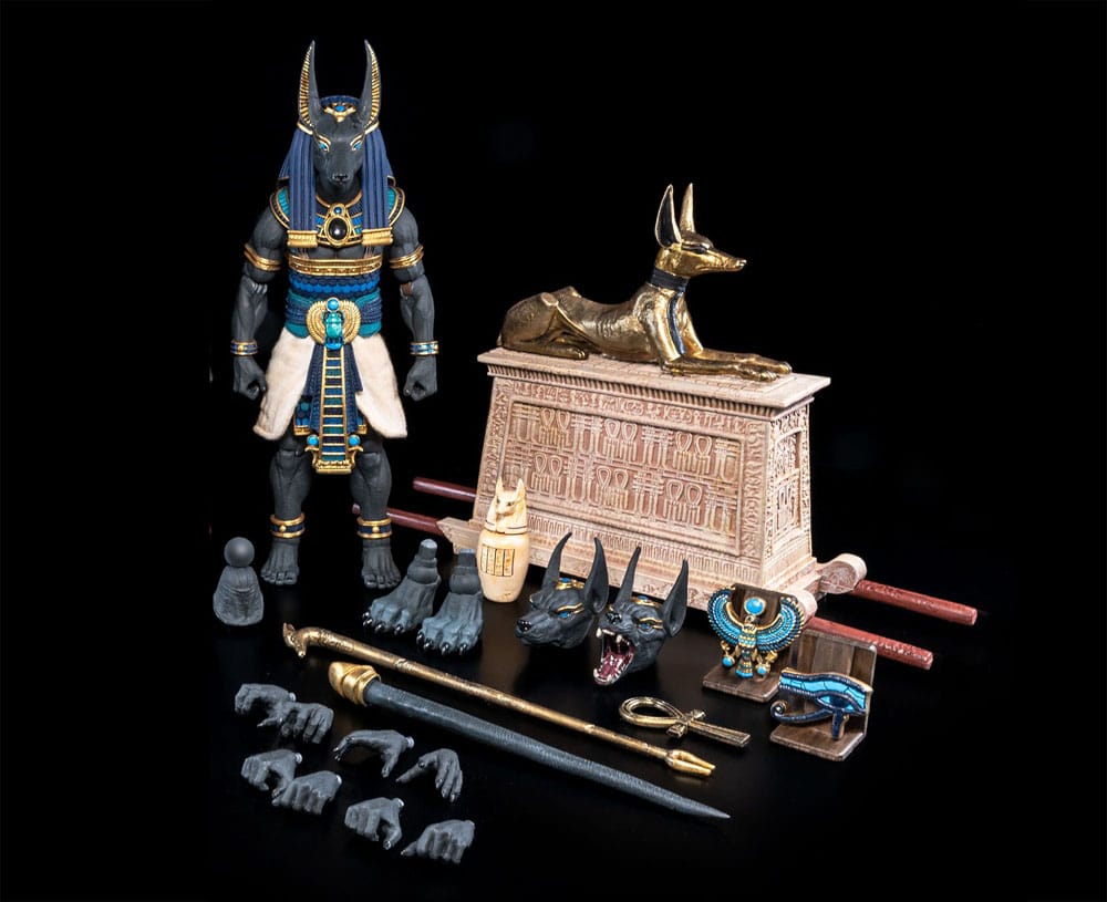 Figura Obscura Actionfigur Anubis Black & Blue Four Horsemen Toy Design