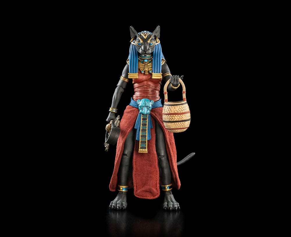 Figura Obscura Actionfigur Bastet Svart & Röd Four Horsemen Toy Design