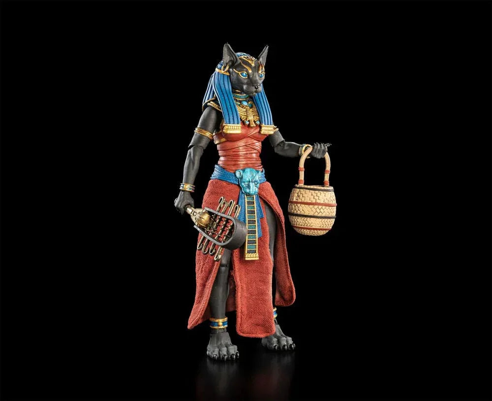 Figura Obscura Actionfigur Bastet Svart & Röd Four Horsemen Toy Design