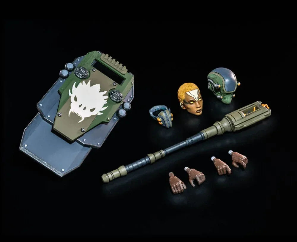 Cosmic Legions: OxKrewe Book Two Harrow Zone Actionfigur Jobara Kee 18 cm Four Horsemen Toy Design