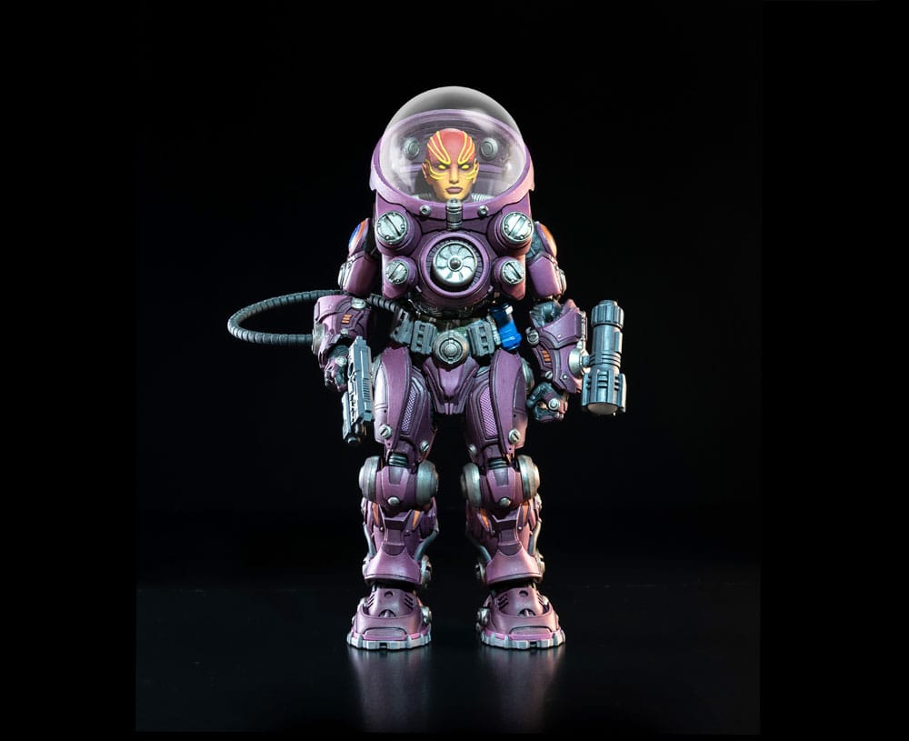 Cosmic Legions: OxKrewe Bok Ett Thraxxon Actionfigur Uularia Spjut (Lyxversion)