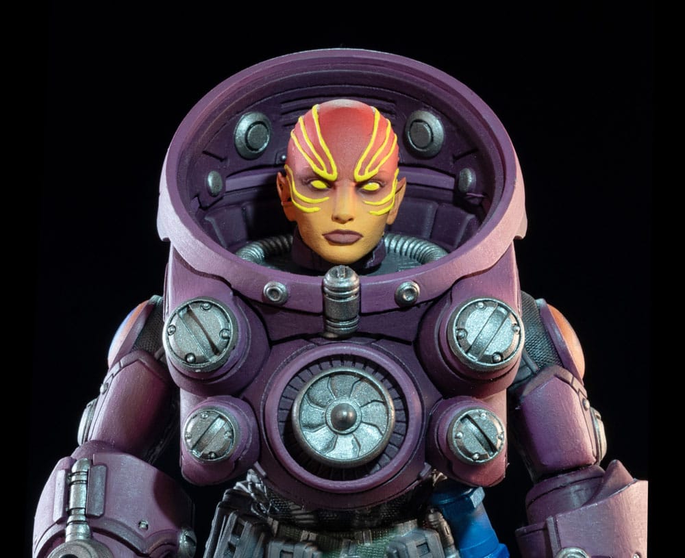 Cosmic Legions: OxKrewe Bok Ett Thraxxon Actionfigur Uularia Spjut (Lyxversion)