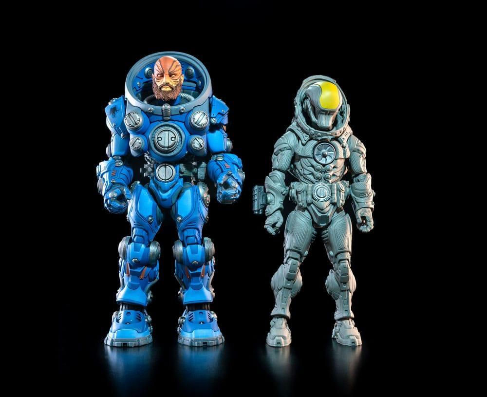 Cosmic Legions: OxKrewe Bok Ett Thraxxon Actionfigur Vellok Speer (Deluxe) Four Horsemen Toy Design