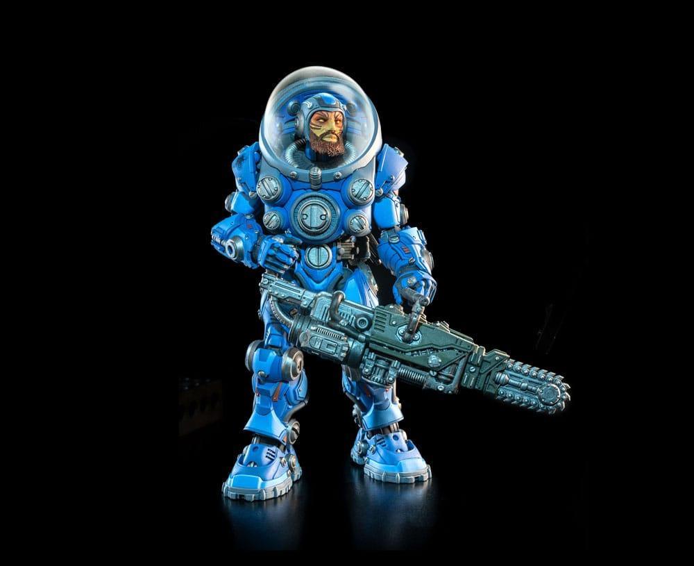 Cosmic Legions: OxKrewe Bok Ett Thraxxon Actionfigur Vellok Speer (Deluxe) Four Horsemen Toy Design