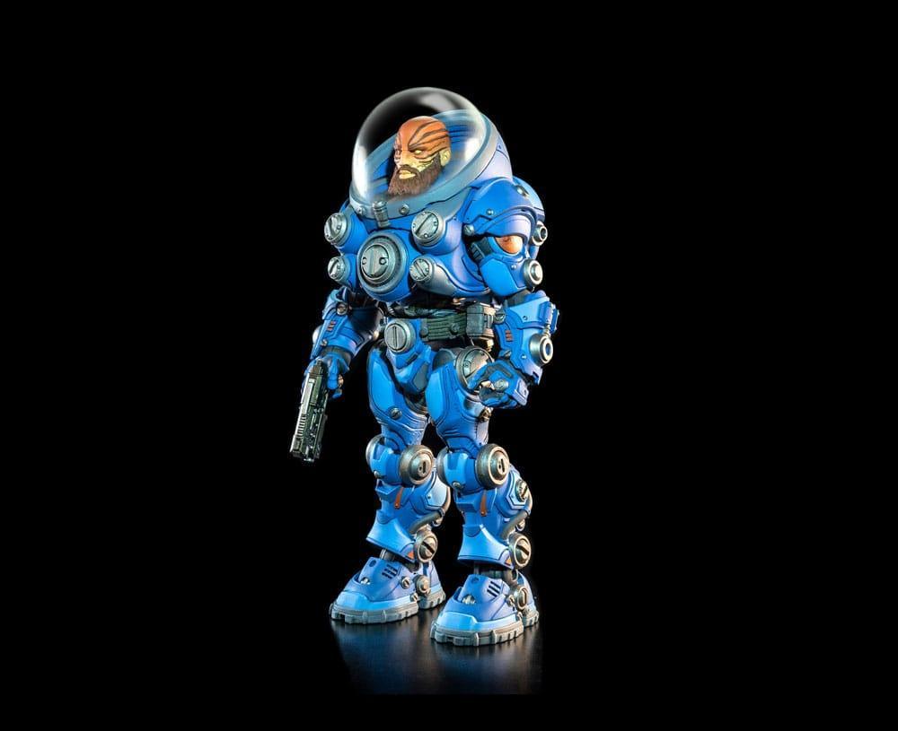 Cosmic Legions: OxKrewe Bok Ett Thraxxon Actionfigur Vellok Speer (Deluxe) Four Horsemen Toy Design