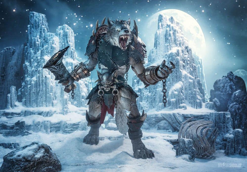 Mythic Legions Horror of Einsamall Actionfigur Garmyr the Horror of Einsamall Ogre-Scale Four Horsemen Toy Design