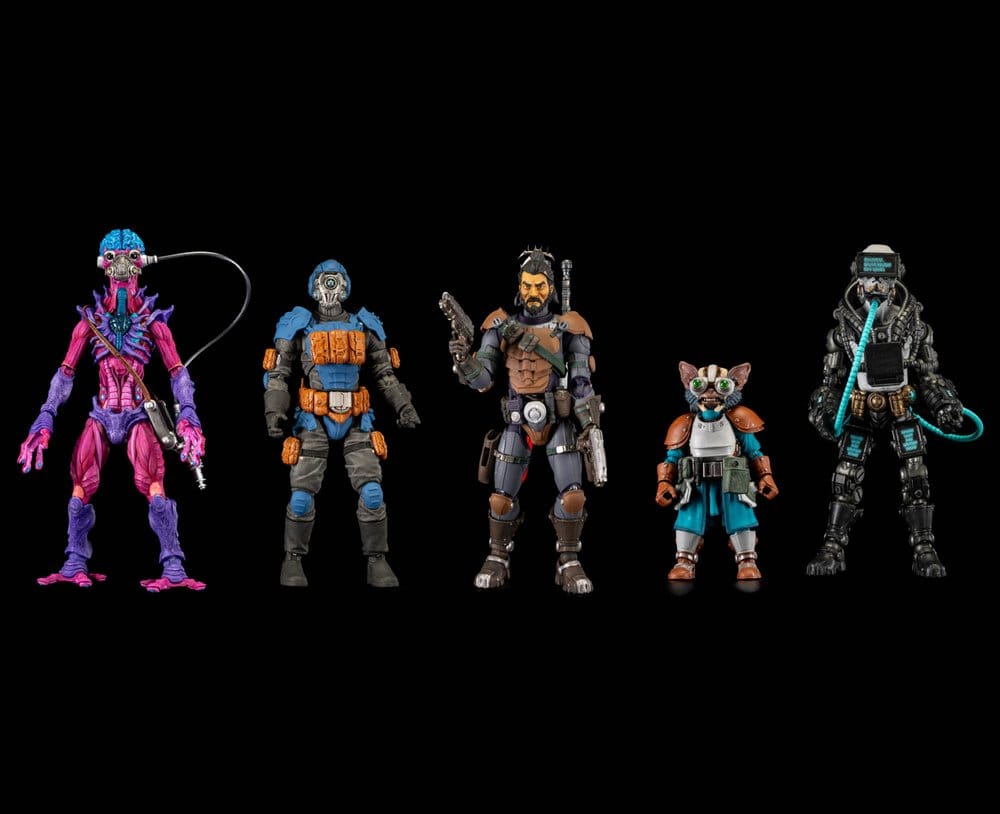 Cosmic Legions Action Figure Accessory Heads Pack