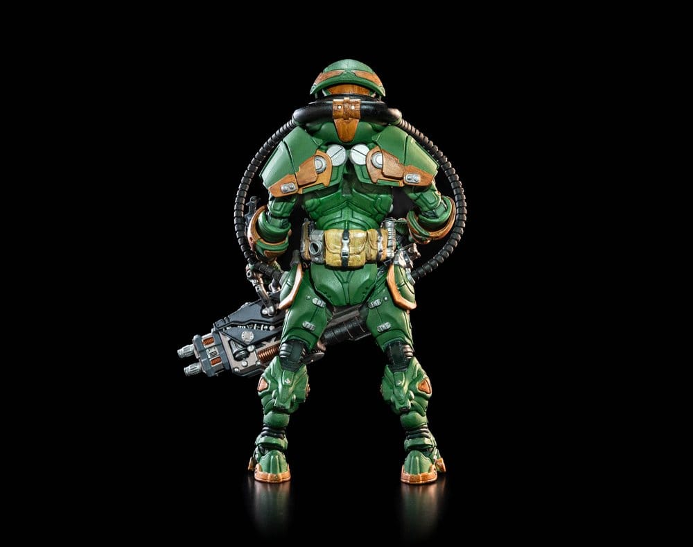 Cosmic Legions Actionfigur T.U.5.C.C. Heavy Gunner