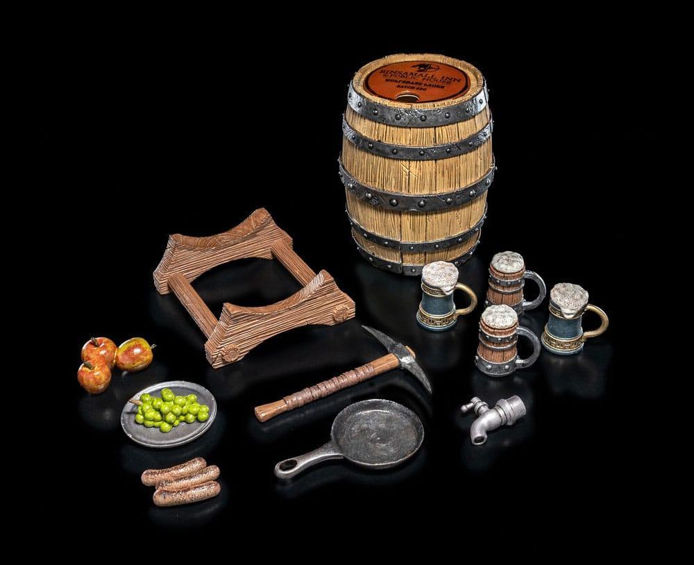 Mythic Legions Horror of Einsamall Action Figur Accessory Einsamall Inn & Public House Accessory Set Four Horsemen Toy Design