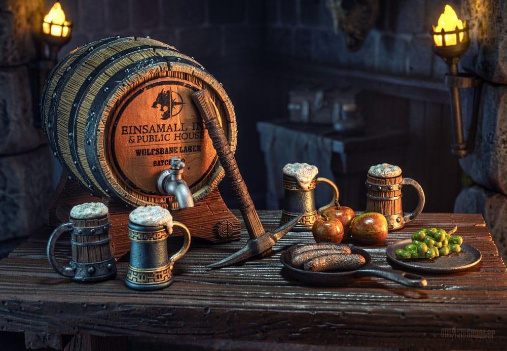 Mythic Legions Horror of Einsamall Action Figur Accessory Einsamall Inn & Public House Accessory Set Four Horsemen Toy Design