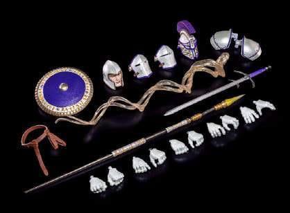 Mythic Legions: Ashes of Agbendor Actionfigur Iosef of the Golden Spear Deluxe Edition Four Horsemen Toy Design