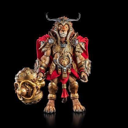 Mythic Legions: Reign of the Beasts Actionfigur Leodysseus Ogre Scale Four Horsemen Toy Design