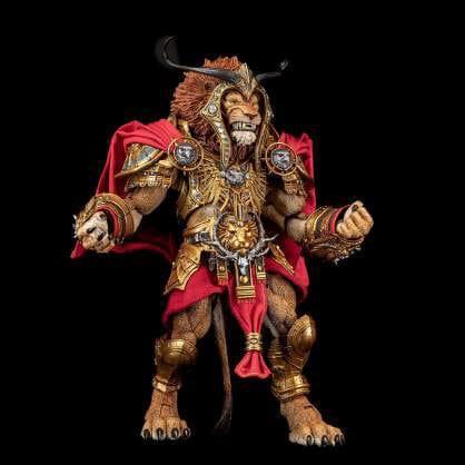 Mythic Legions: Reign of the Beasts Actionfigur Leodysseus Ogre Scale Four Horsemen Toy Design