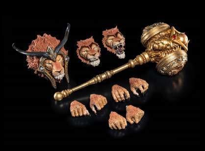 Mythic Legions: Reign of the Beasts Actionfigur Leodysseus Ogre Scale Four Horsemen Toy Design