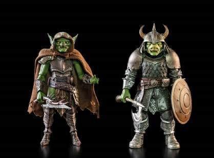 Mythic Legions: Ashes of Agbendor Actionfigurer 2-Pack Maligancy of Gobhollow Four Horsemen Toy Design
