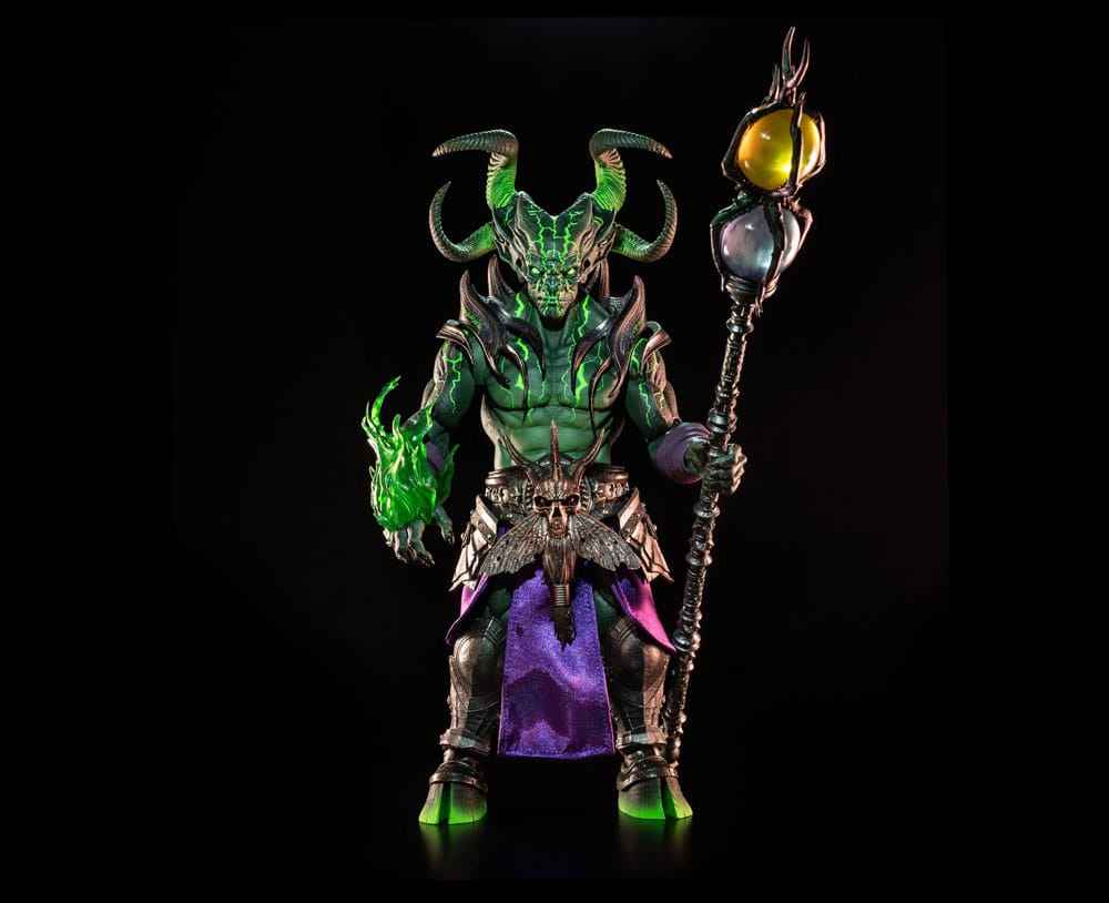 Mythic Legions: Poxxus Actionfigur Azahazzar - Demonernas härskare från Netherrealm