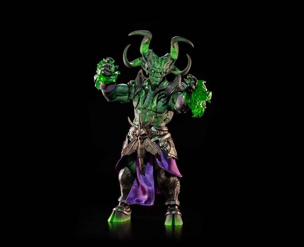 Mythic Legions: Poxxus Actionfigur Azahazzar - Demonernas härskare från Netherrealm