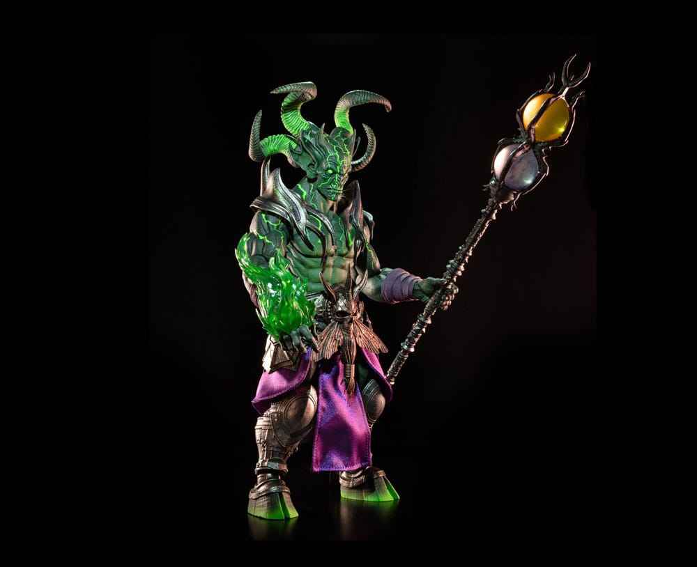 Mythic Legions: Poxxus Actionfigur Azahazzar - Demonernas härskare från Netherrealm