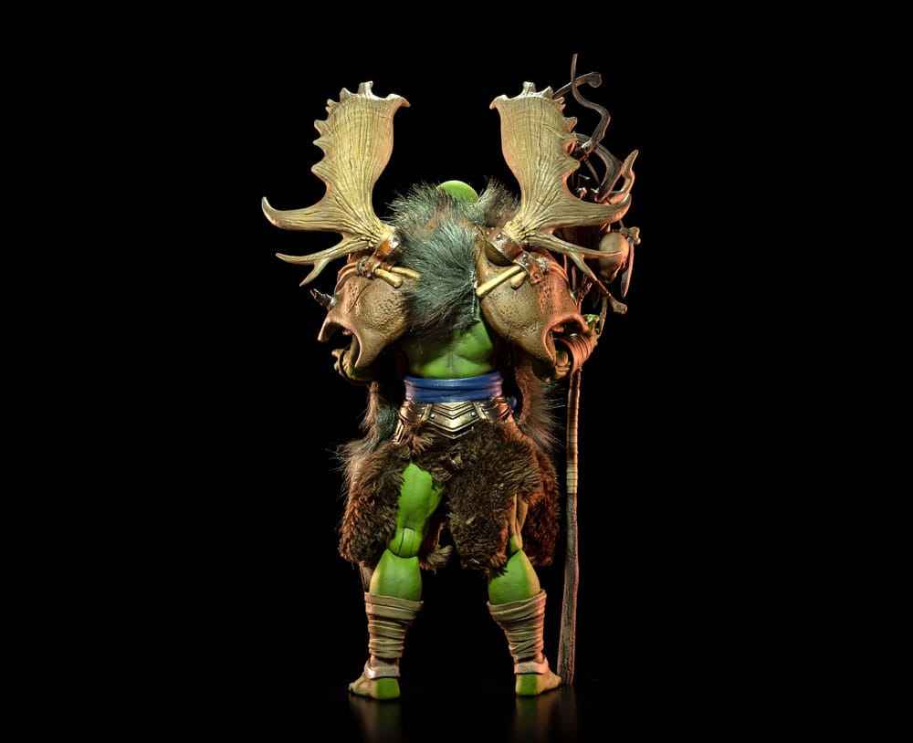 Mythic Legions: Poxxus Actionfigur Tharnog – Detaljerad Orc Shaman Med Mystiska Krafter
