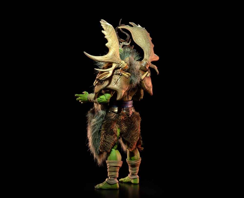 Mythic Legions: Poxxus Actionfigur Tharnog – Detaljerad Orc Shaman Med Mystiska Krafter