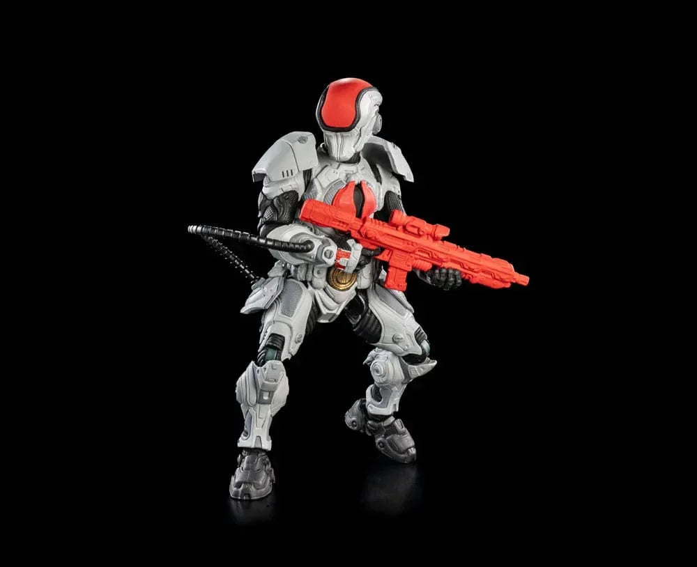 Cosmic Legions: Outpost Zaxxius Actionfigur T.U.5.C.C. Phantom Trooper Four Horsemen Toy Design