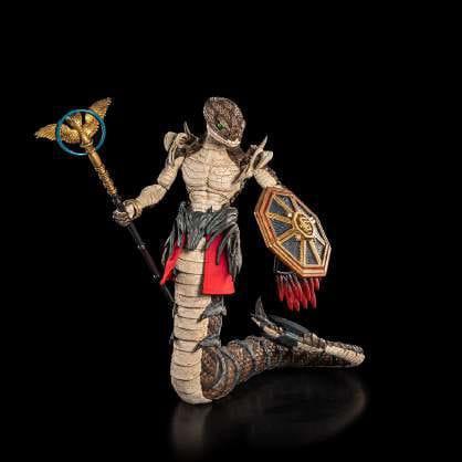 Mythic Legions: Reign of the Beasts Actionfigur Serpenspire Royal Guard Deluxe Edition Four Horsemen Toy Design