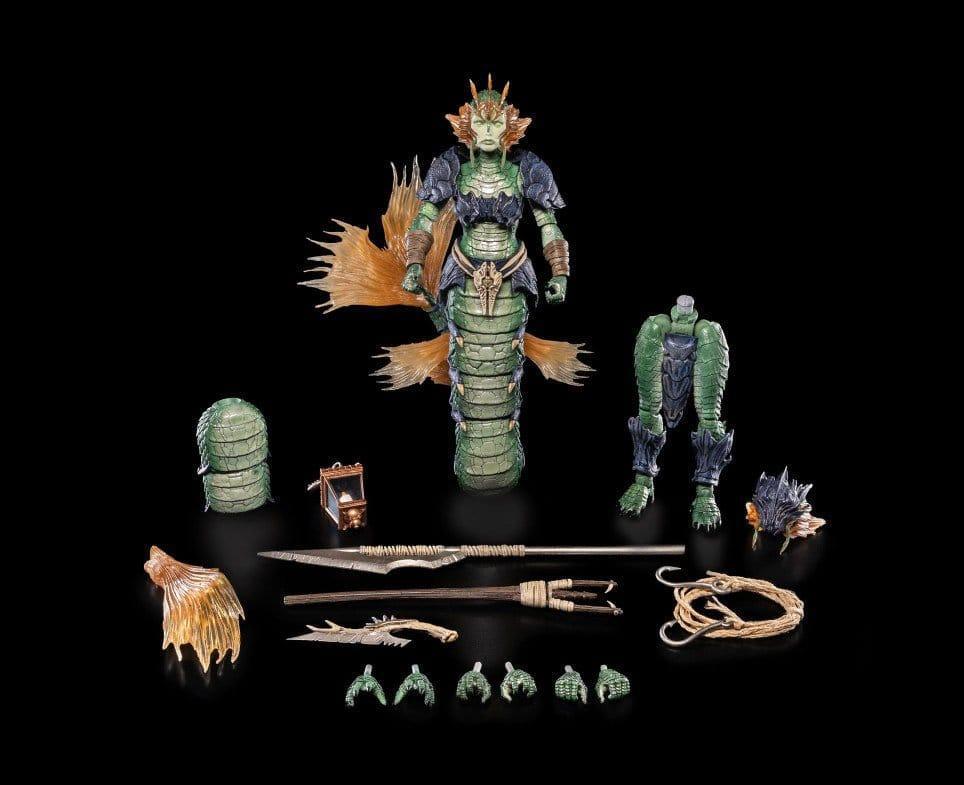 Mythic Legions: Dawns of Discovery Actionfigur Sireyn Opalscale Deluxe Four Horsemen Toy Design