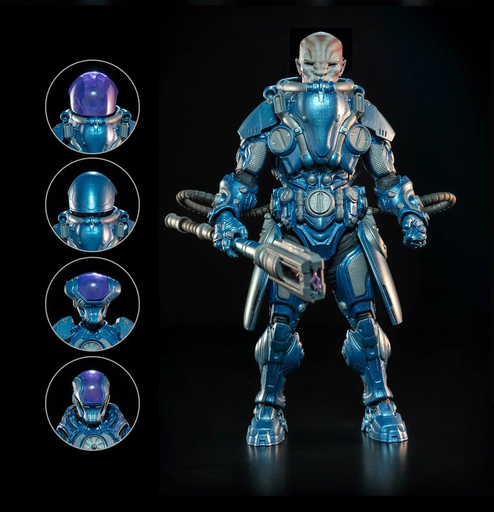 Cosmic Legions Actionfigur T.U.5.C.C. Slygor/Gravekeeper Deluxe