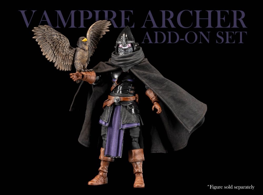 Mythic Legions: Reinforcement 3 actionfigur-tillbehör Vampire Archer Add-On Set