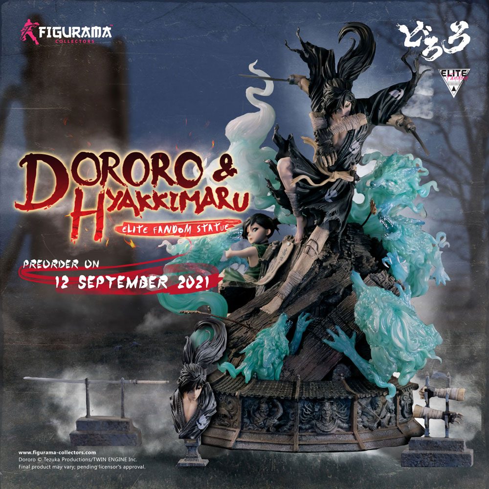 Dororo Elite Fandom Diorama 1/6 Dororo & Hyakkimaru 48 cm Figurama Collectors