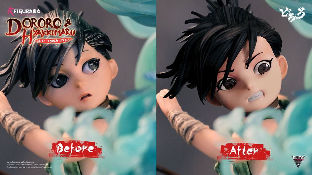 Dororo Elite Fandom Diorama 1/6 Dororo & Hyakkimaru 48 cm Figurama Collectors