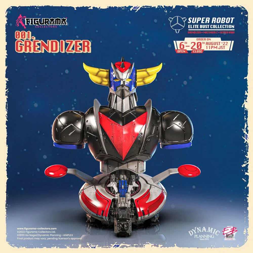 UFO Robot Grendizer Super Robot Elite Bust 1/3 Grendizer 26 cm Figurama Collectors
