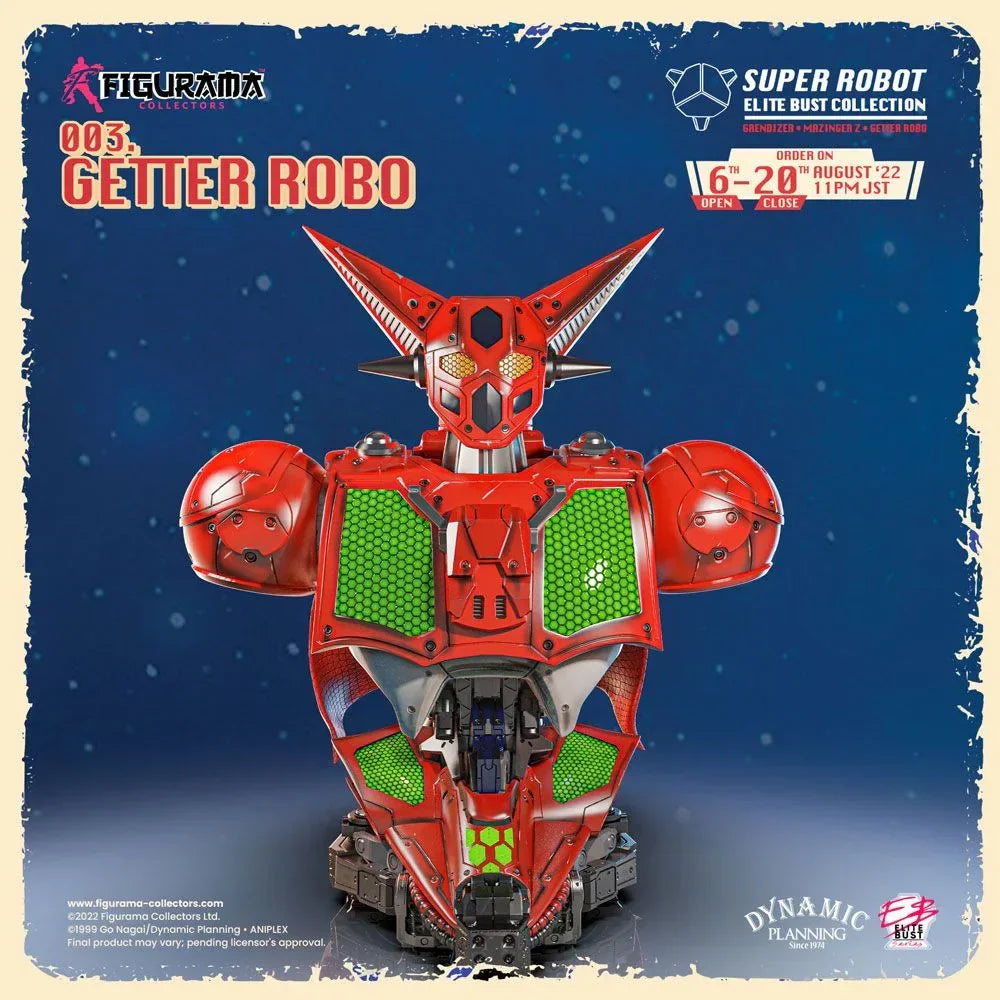 Getter Robo Super Robot Elite Bust 1/3 - 26 cm Figurama Collectors