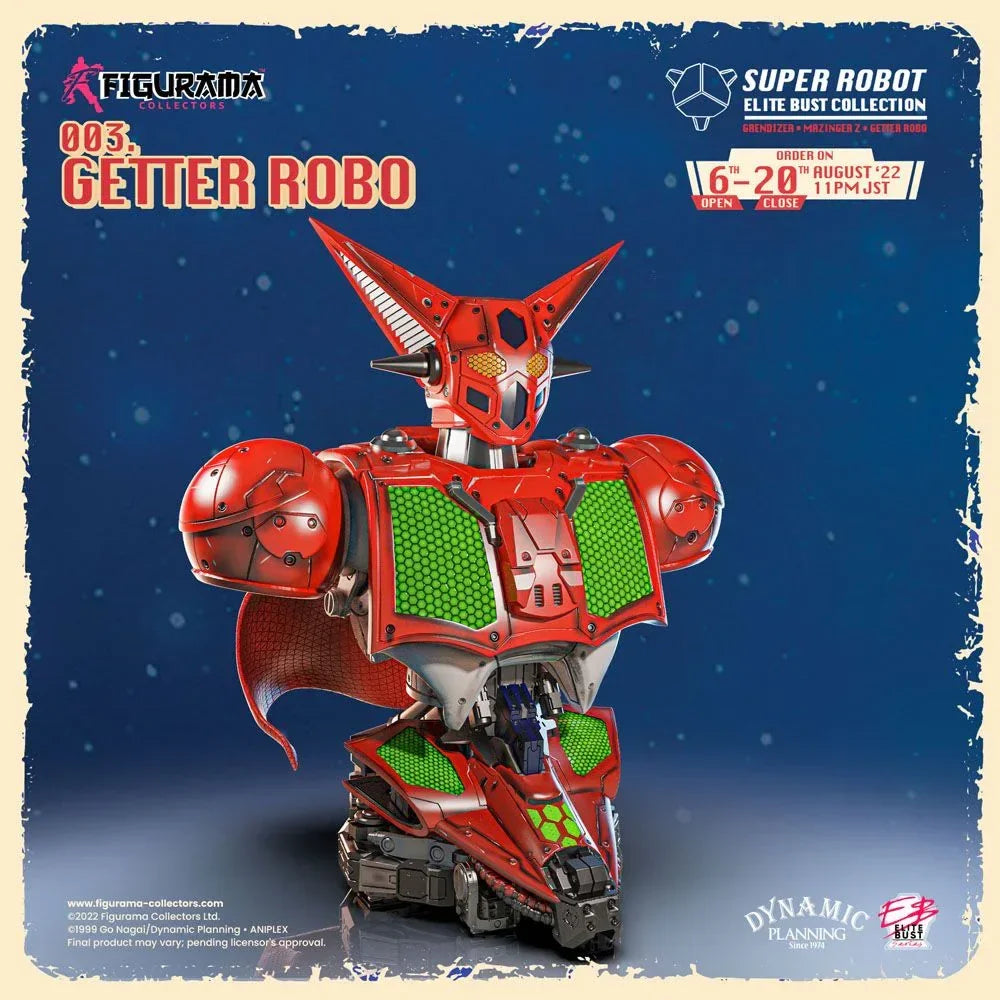 Getter Robo Super Robot Elite Bust 1/3 - 26 cm Figurama Collectors