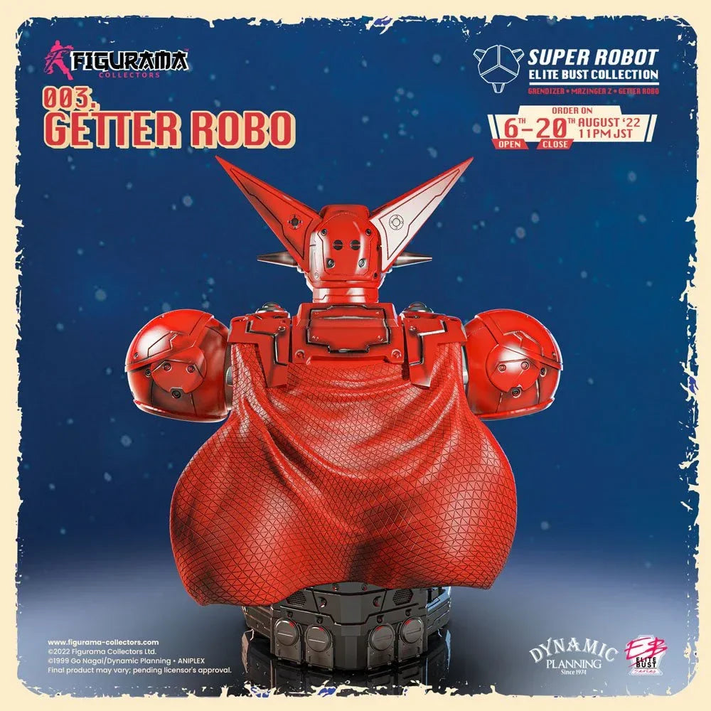 Getter Robo Super Robot Elite Bust 1/3 - 26 cm Figurama Collectors