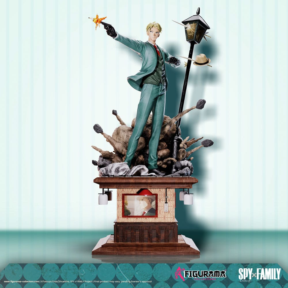 Spy X Family Elite FigumiZ Statue Set 1/8 Loid, Yor, Anya 37 cm