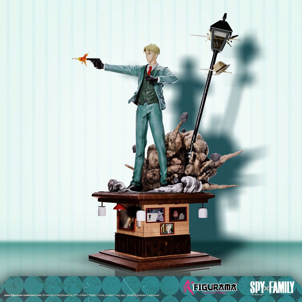 Spy X Family Elite FigumiZ Statue Set 1/8 Loid, Yor, Anya 37 cm
