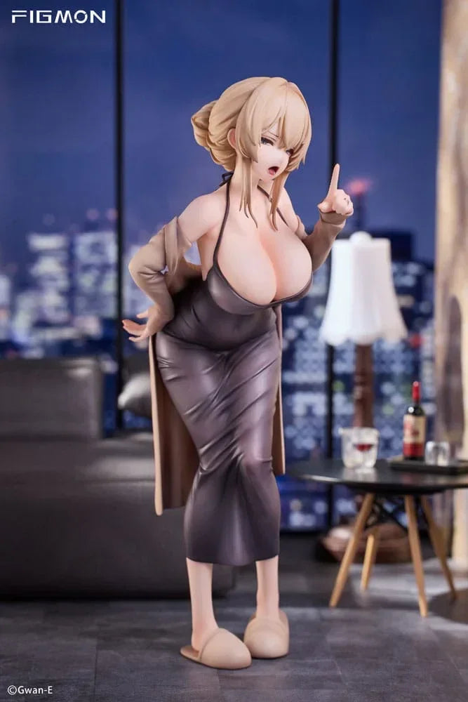 Original Character PVC Figur 1/6 Erin Illustrerad av Gwan-E Deluxe Edition 26 cm FIGMON