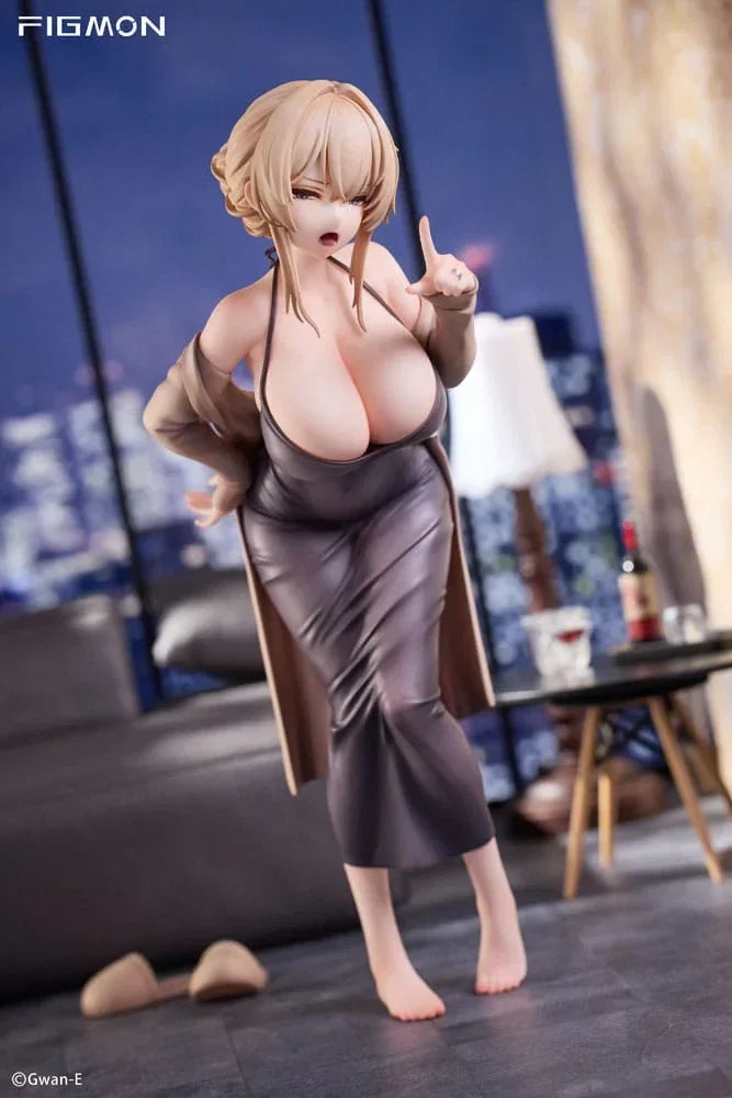 Original Character PVC Figur 1/6 Erin Illustrerad av Gwan-E Deluxe Edition 26 cm FIGMON