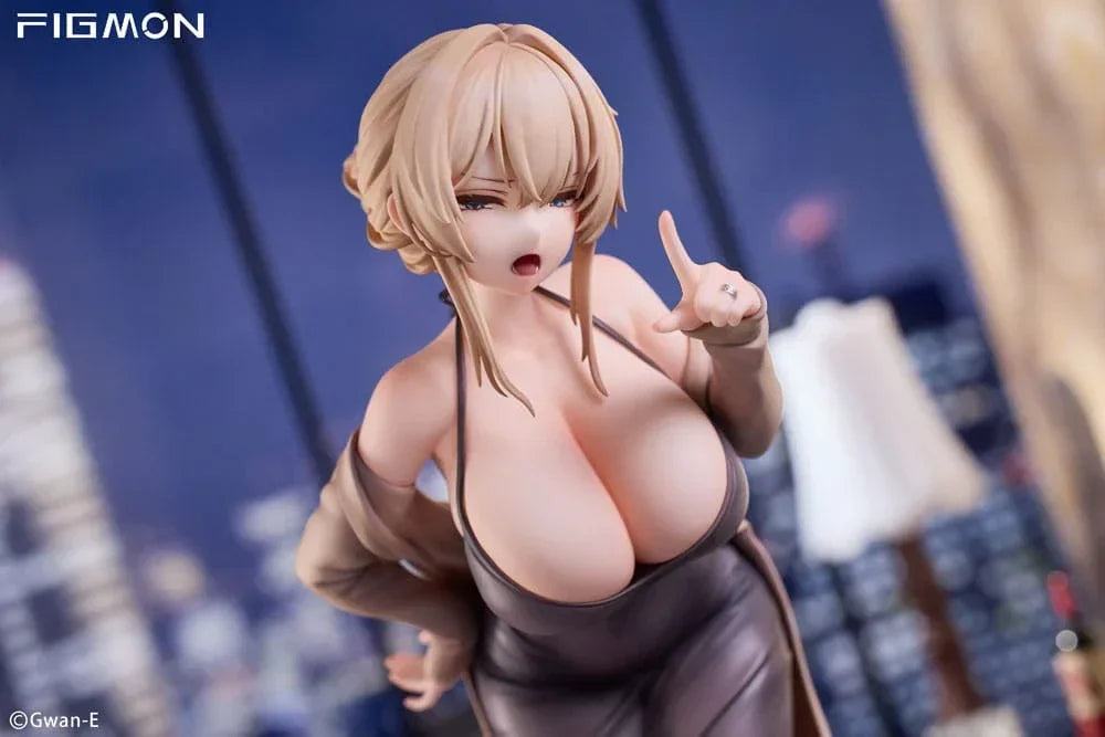 Original Character PVC Figur 1/6 Erin Illustrerad av Gwan-E Deluxe Edition 26 cm FIGMON