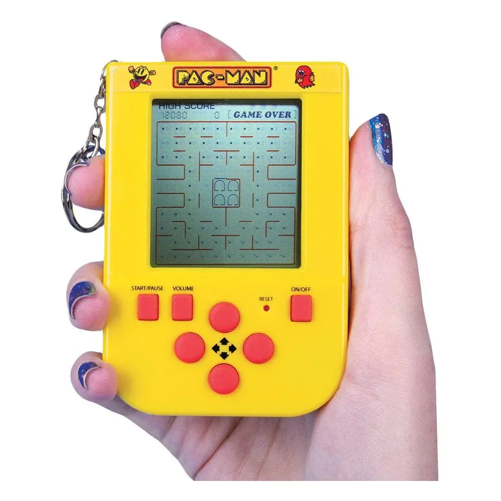 Pac-Man Mini Retro Handheld Videospel Nyckelring Fizz Creations