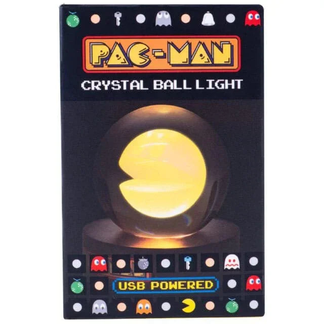Pac-Man Lampa Kristallboll 8 cm Fizz Creations
