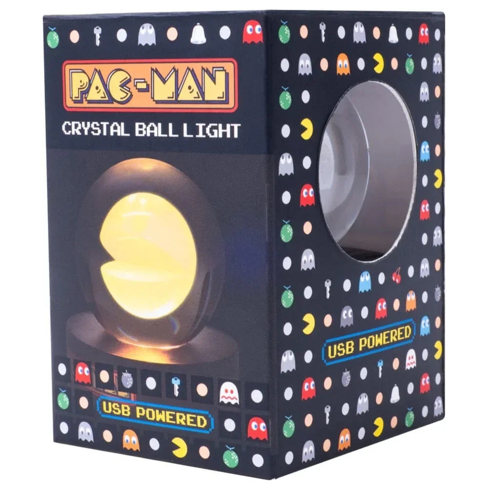 Pac-Man Lampa Kristallboll 8 cm Fizz Creations