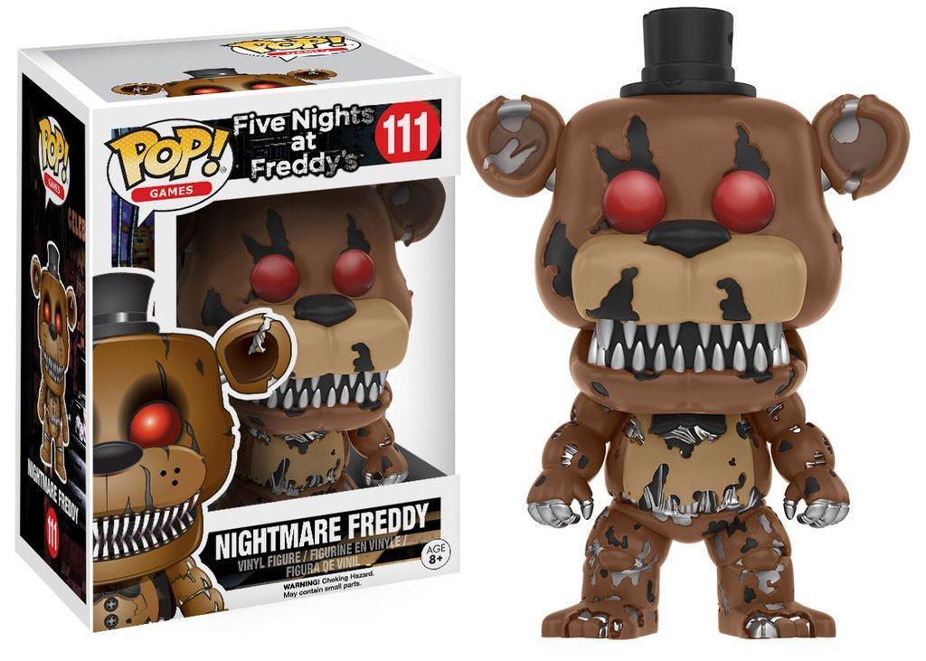 Five Nights at Freddy's POP! Vinyl Figur Nightmare Freddy 9 cm Funko