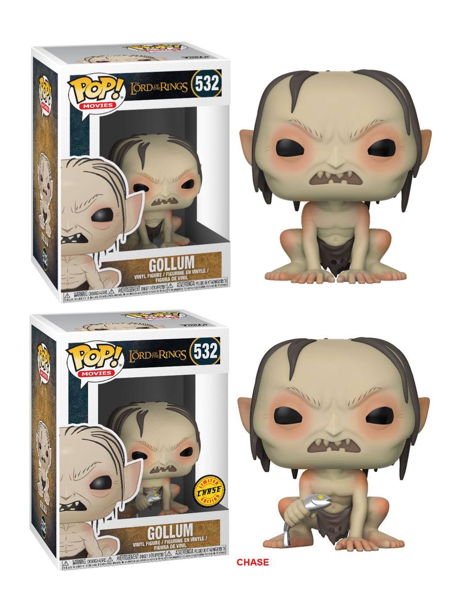 Lord of the Rings POP! Vinylfigur Gollum 9 cm Assortiment (6) Funko