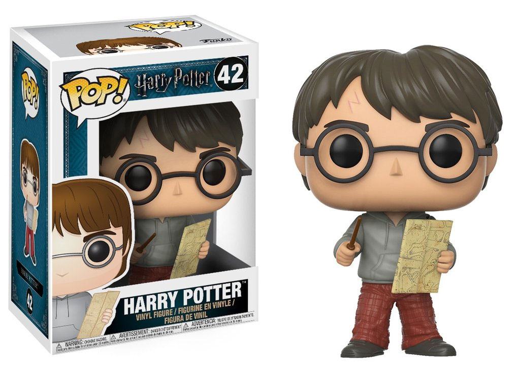 Harry Potter POP! Vinyl Figur med Marauders Map - 9 cm Funko