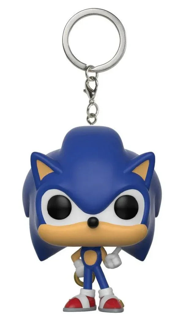 Sonic The Hedgehog POP! Vinyl Nyckelring Sonic (Ring) 4 cm Funko