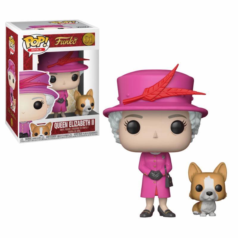 Royal Family POP! Figur Drottning Elizabeth II 9 cm Funko
