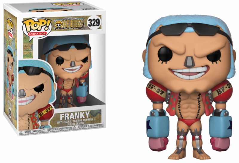 One Piece POP! Franky Vinylfigur 9 cm Funko